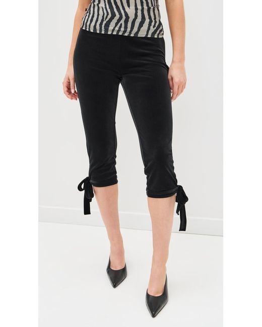 Miaou Black Emma Capris