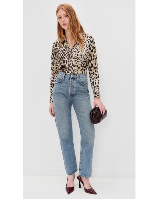MISA Los Angles Black Celine Top