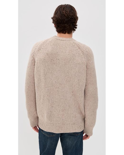 A.P.C. Natural A. P.C. Pullover Harris Sweater for men