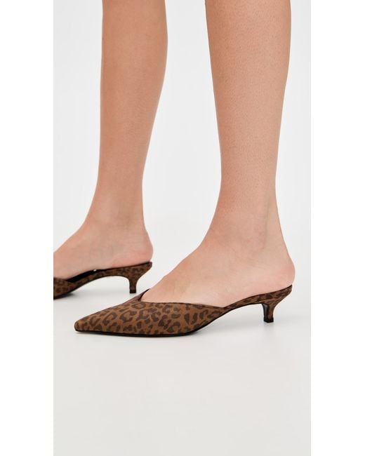 Black Suede Studio Black Sofia Suede Heels