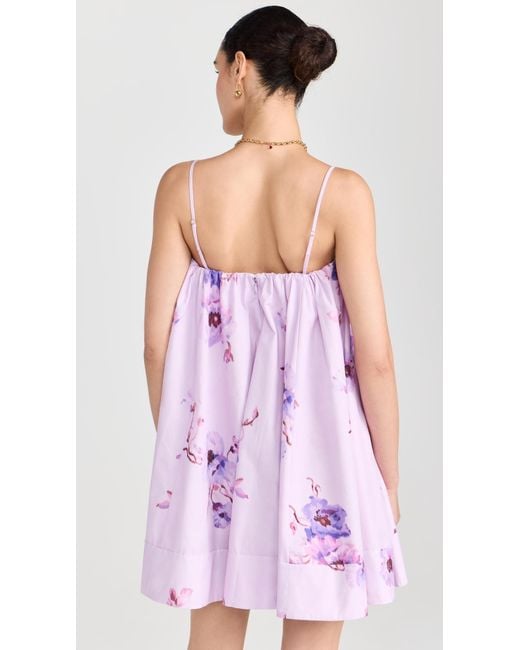 【Zimmermann】LIGHTBURST PUFF MINI DRESS パフ ミニドレス Zimmermann Eden Belted Mini Dress in Blue Paisley | FWRD