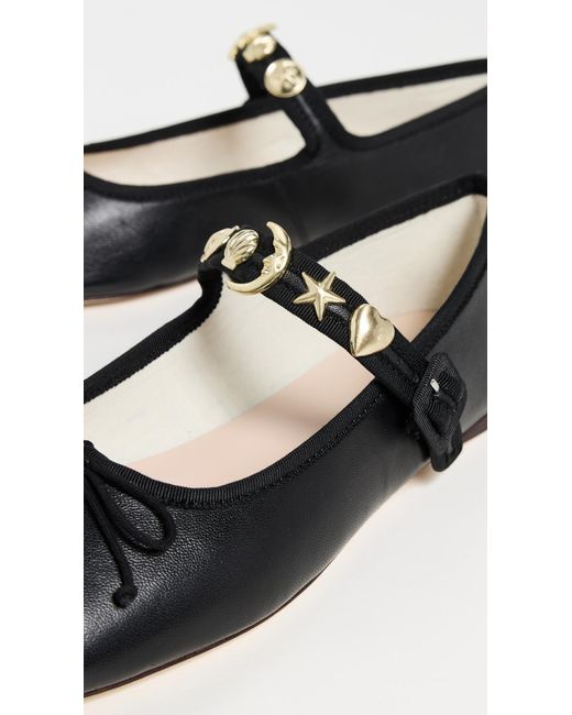 Loeffler Randall Black Chiara Mary Jane Flats