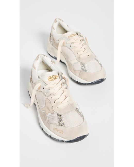 Golden Goose Deluxe Brand White Running Dad Net Sneakers