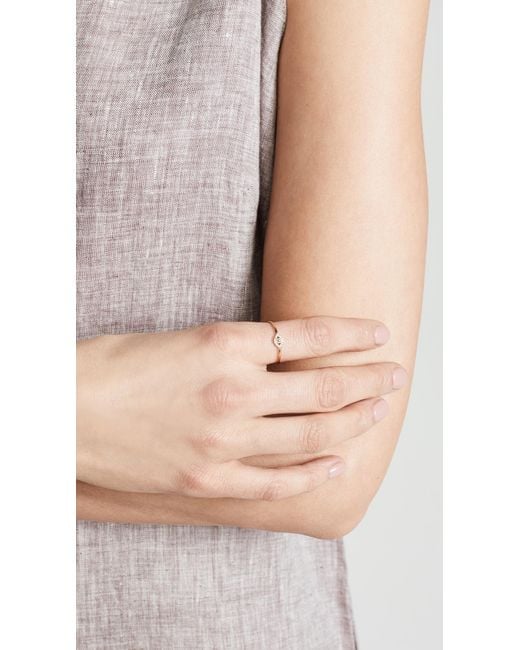 Sydney Evan Metallic Small Evil Eye Ring