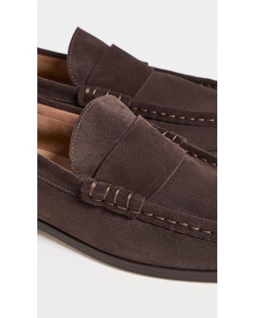 Common Projects Brown Suede Loafers