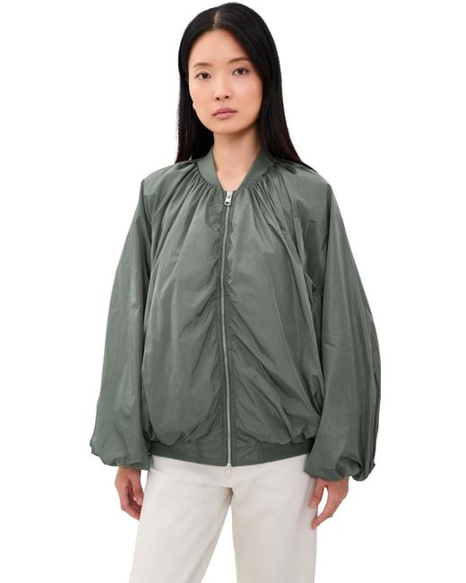 Agolde Black Raffi Bomber Jacket