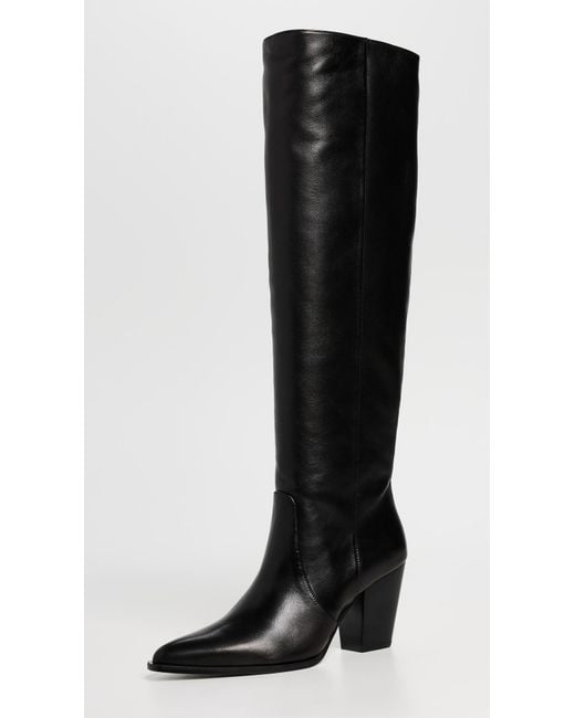 Stuart Weitzman Black Jolene Boots