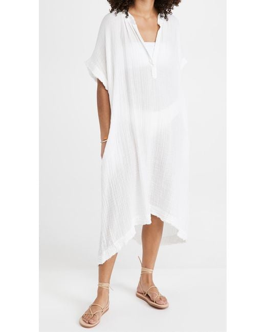 9seed White Tunisia Caftan
