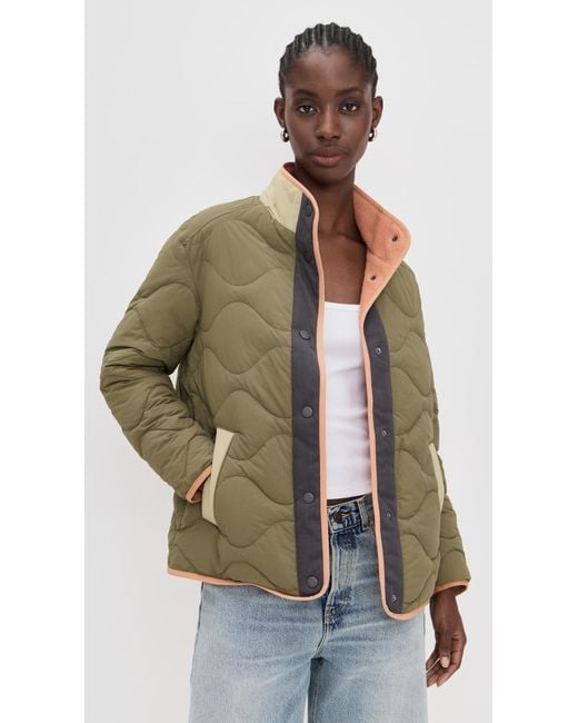 Ugg Green Jazlyn Quilted Jacket