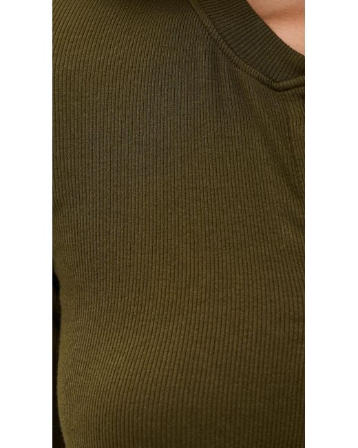 Cotton Citizen Black Verona Henley