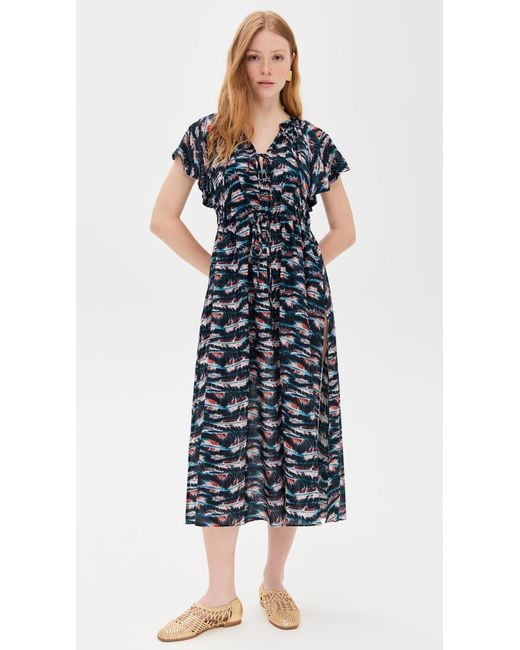 Ulla Johnson Blue Mikaela Coverup