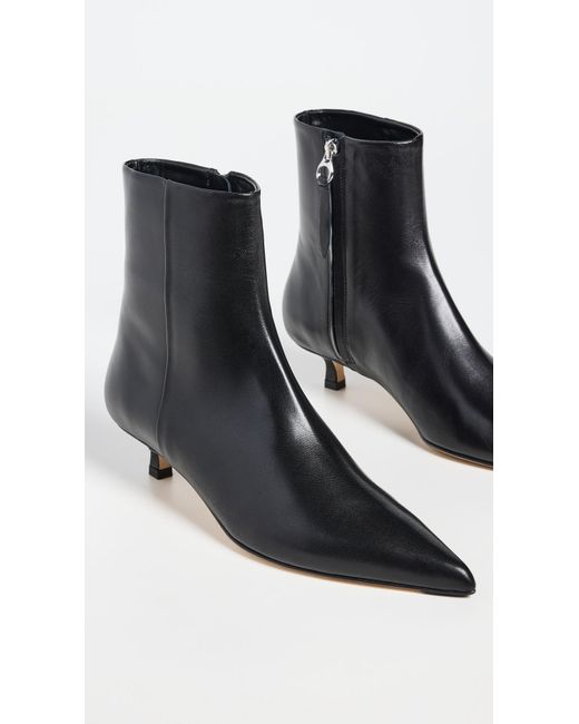 Aeyde Black Sofie Nappa Leather Boots