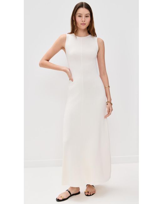 Solid & Striped White The Lucerne Dress
