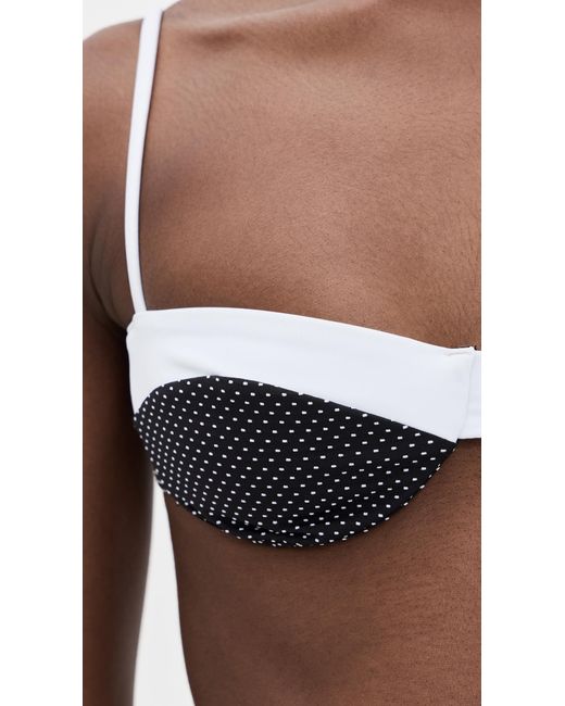 Onia Multicolor Brigitte Bikini Top