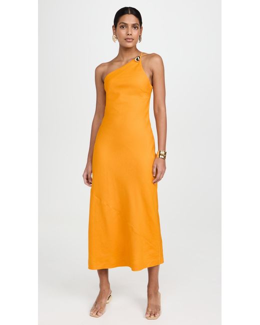 Cult Gaia Orange Rinley Dress Aralade