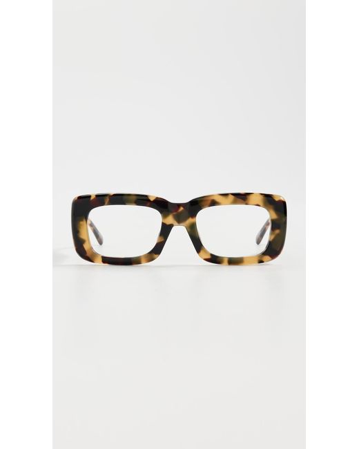 The Attico Black Marfa Glasses