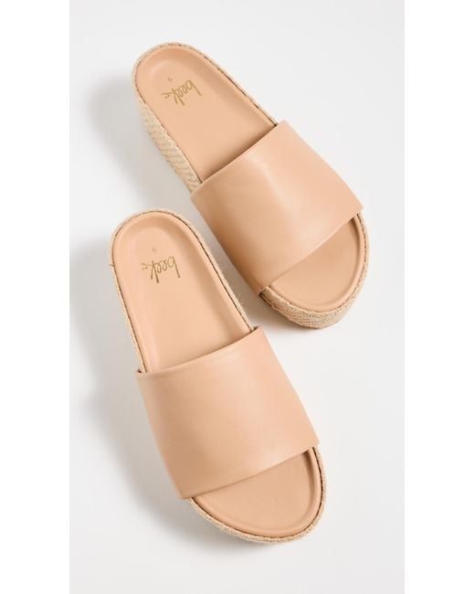 Beek Multicolor Albatross Jute Platform Slides