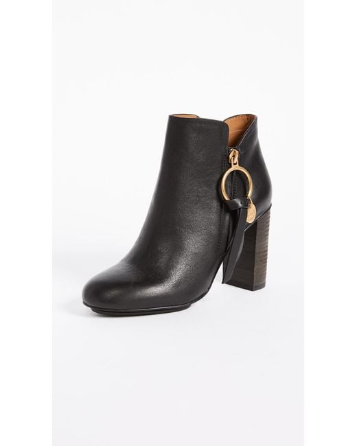 See By Chloé Black Louise Booties