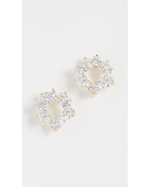 Shashi Metallic Babe Stud Earrings