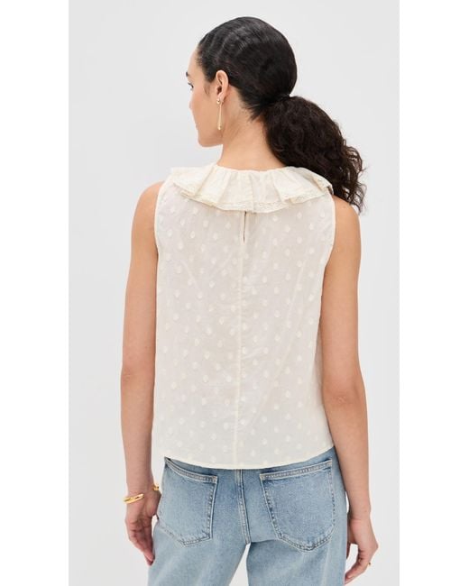 Ulla Johnson Blue Thalia Top
