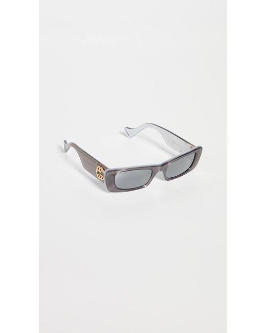 Gucci Eyewear Chaise Lounge rectangle-frame Sunglasses - Farfetch