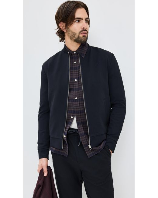 Les Deux Blue Como Bomber Jacket for men