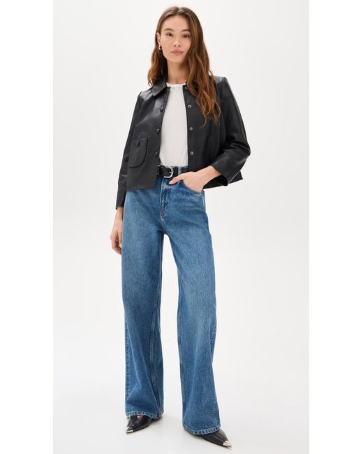 Ba&sh Black Mylos Jacket
