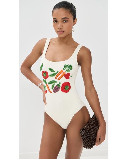 Staud Multicolor Lea One Piece
