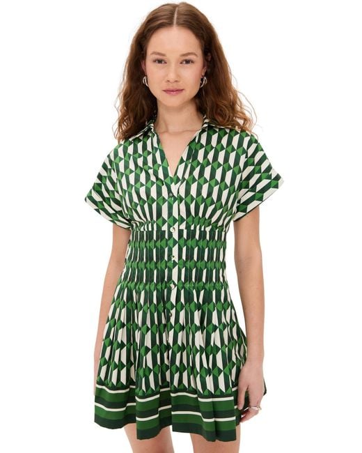 Cara Cara Green Nash Mini Dress