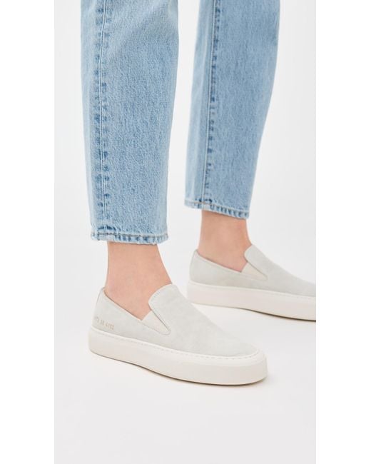 Common Projects White Slip On