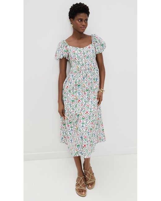 moon river corset dress Moon River Printed Corset Poplin Mini Dress