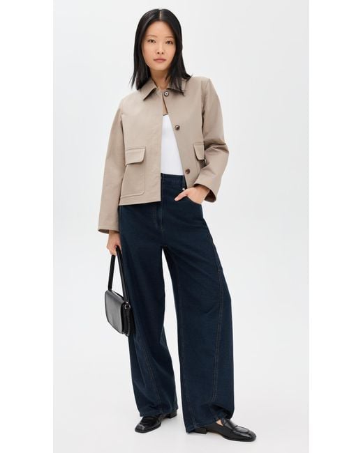 Theory Natural Patch Boxy Jacket