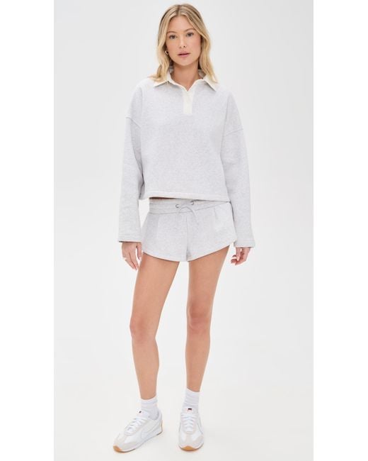 PORT DE BRAS White Sofia Shorts