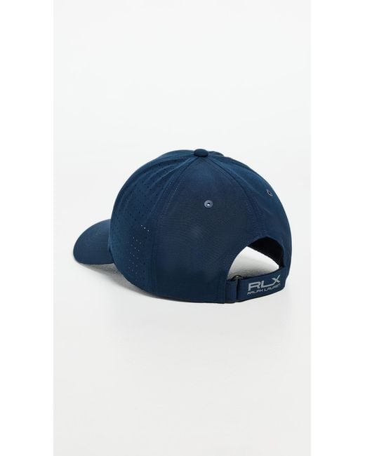 Ralph Lauren Blue Performance Cap for men