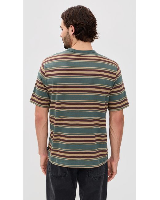 Paul Smith Green Striped Tee for men