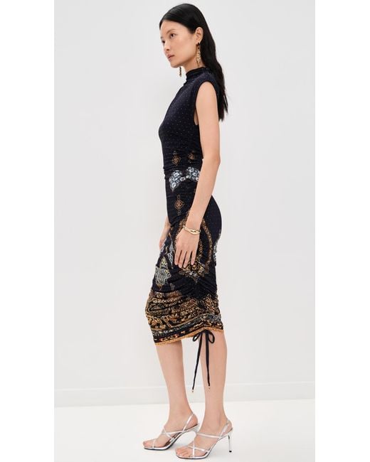 matte jersey evening dresses Petite 3/4 Sleeve Matte Jersey & Ombre Satin Ballgown