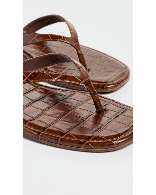 Loeffler Randall Black Lina Elevated Flip Flops