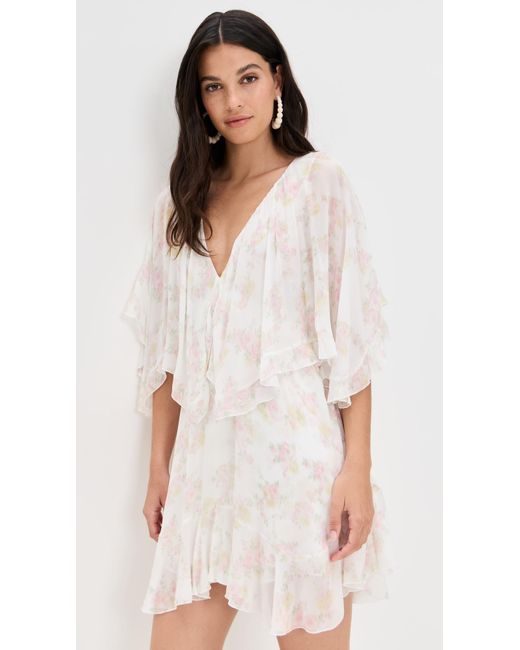 LoveShackFancy White Avaline Dress