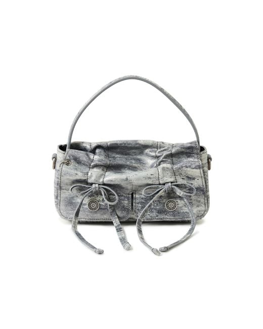 Acne Studios Multipocket Micro Crossbody Dirty Snow Bag in Gray | Lyst