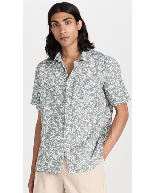 Barbour Multicolor Jackstone Regular Short Sleeve Printed Summer Shirt for men