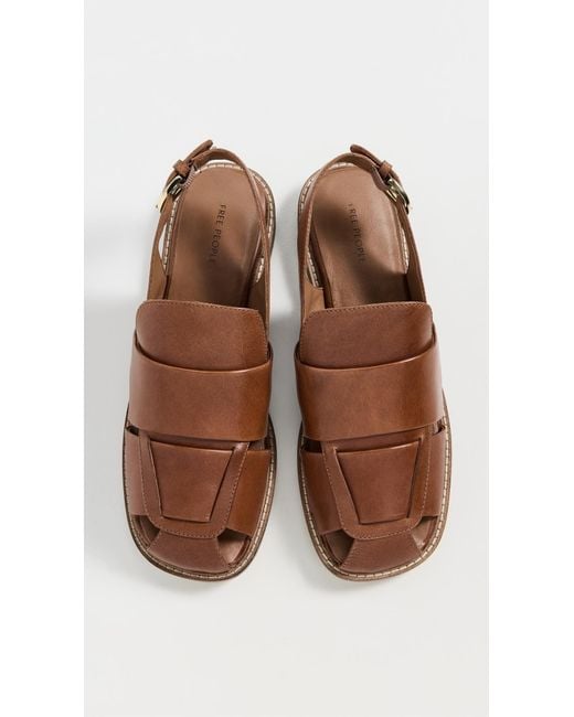 Free People Multicolor Libby Fisher Flats
