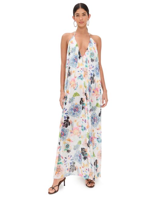 AFRM White Mist Dress