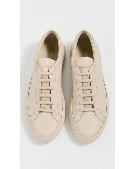 Common Projects Natural Achilles Sneakers