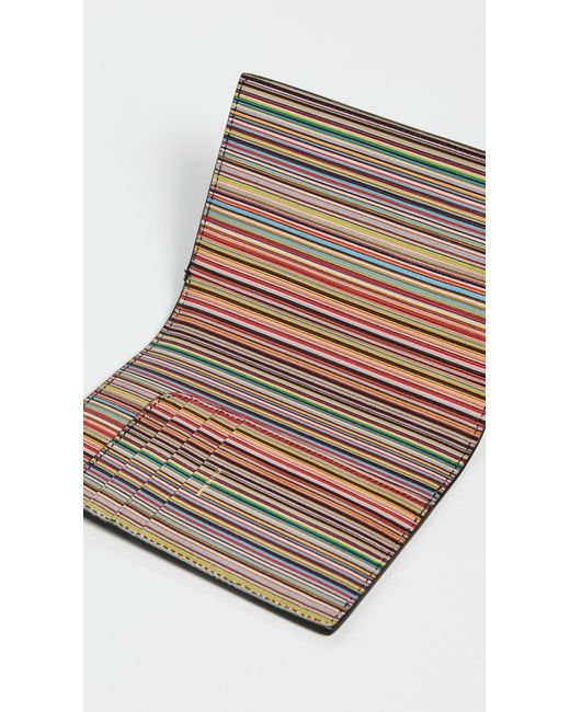 Paul Smith Black Wallet Passport Holder for men