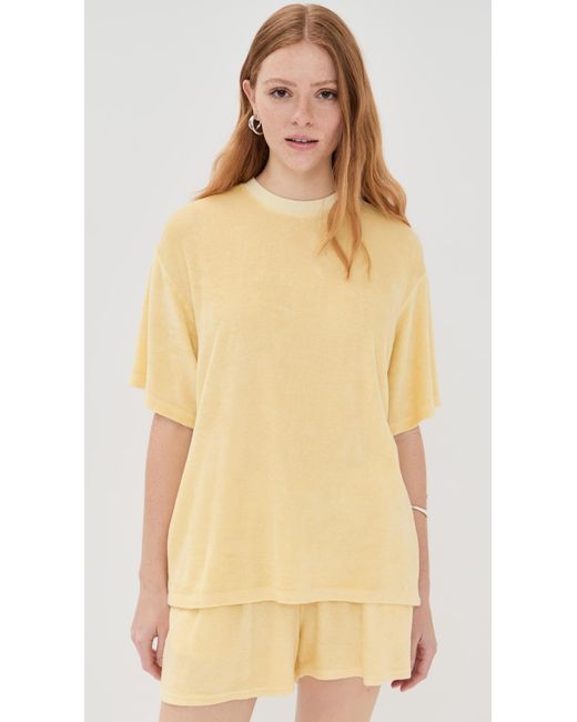 Le Bos Natural Farrah Terry Tee