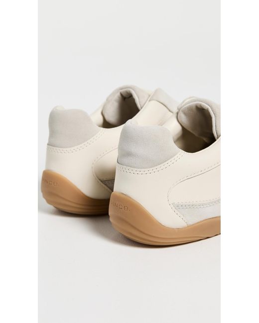 Vince White Solaris Trainers