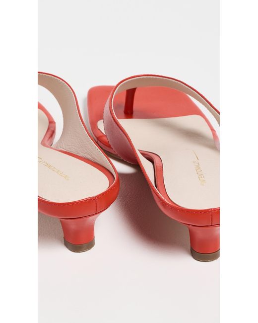 INTENTIONALLY ______ Red Year Ahead Sandals