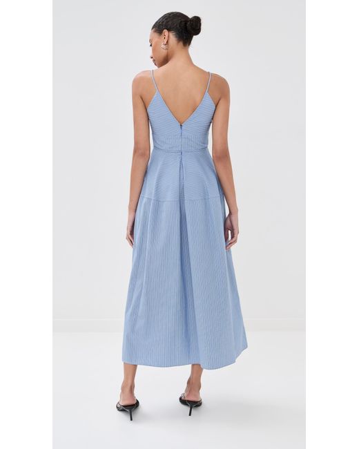 Co. Blue Basque Dress