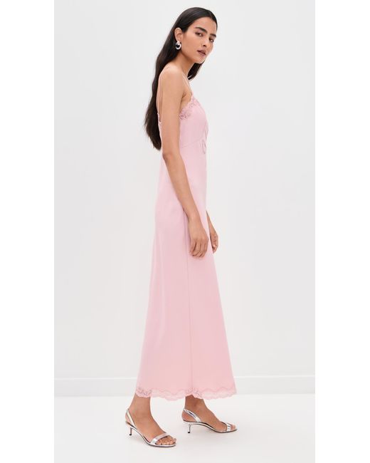 LoveShackFancy Pink Manuela Dress