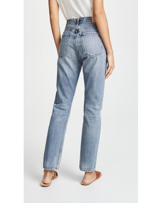 charlotte high rise straight jeans